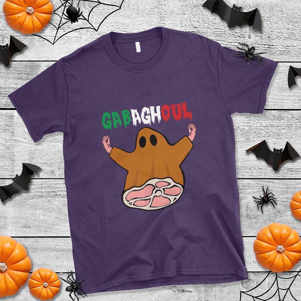 Funny Halloween T Shirt Gabaghoul Ghost Italian Flag Ham TS11 Purple Print Your Wear