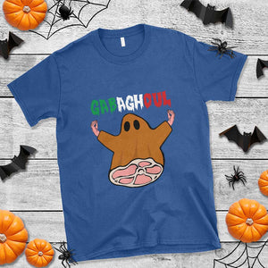 Funny Halloween T Shirt Gabaghoul Ghost Italian Flag Ham TS11 Royal Blue Print Your Wear