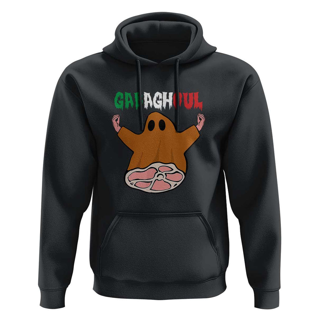 Funny Halloween Hoodie Gabaghoul Ghost Italian Flag Ham TS11 Black Print Your Wear