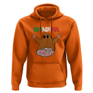 Funny Halloween Hoodie Gabaghoul Ghost Italian Flag Ham TS11 Orange Print Your Wear