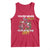 Dirt Bike Tank Top You're Never Too Old To Play In The Dirt Skeleton TS11 Red Print Your Wear