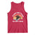 Dirt Bike Tank Top If Dirt Ain't Flyin You Ain't Tryin Vintage Rider TS11 Red Print Your Wear