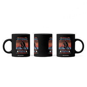 Veteran Father Coffee Mug Being A Veteran Is An Honor Being A Papa Is Priceless TS11 Print Your Wear