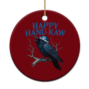 Funny Hanukkah Crow Ceramic Ornament Happy Hanukaw Jewish Holiday TS11 1pc Red Print Your Wear