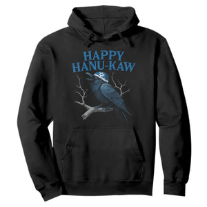 Funny Hanukkah Crow Hoodie Happy Hanukaw Jewish Holiday TS11 Black Print Your Wear