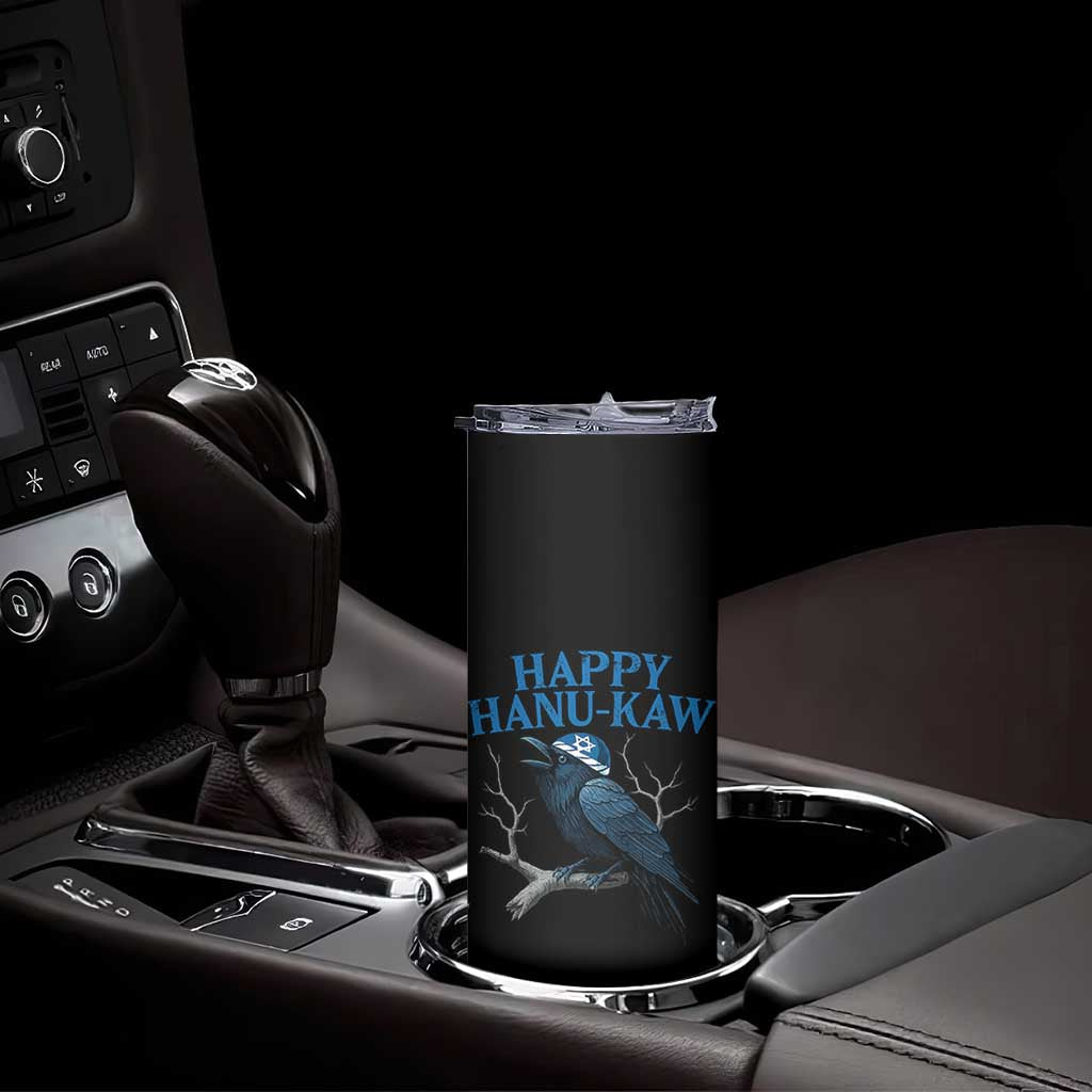 Funny Hanukkah Crow Skinny Tumbler Happy Hanukaw Jewish Holiday TS11 Print Your Wear