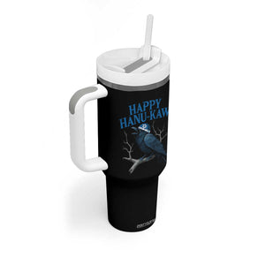 Funny Hanukkah Crow Tumbler With Handle Happy Hanukaw Jewish Holiday TS11 Print Your Wear