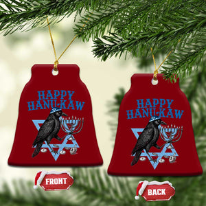 Funny Hanukkah Crow Ceramic Ornament Happy Hanukaw Jewish Holiday Chanukah Menorah TS11 Print Your Wear