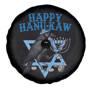 Funny Hanukkah Crow Spare Tire Cover Happy Hanukaw Jewish Holiday Chanukah Menorah TS11 Print Your Wear