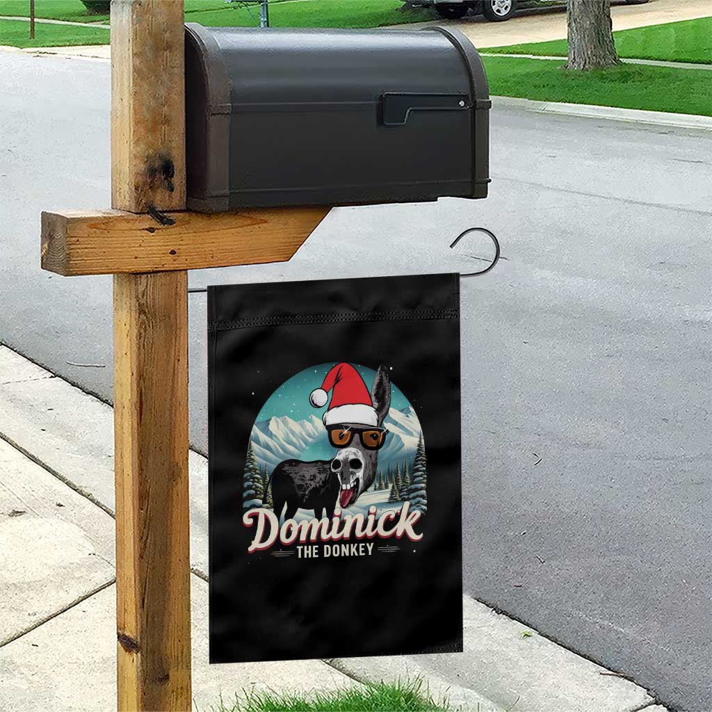 Christmas Italian Donkey Garden Flag Funny Domick The Donkey Holiday Xmas TS11 Print Your Wear