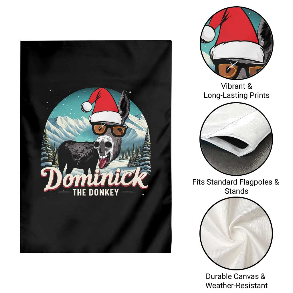 Christmas Italian Donkey Garden Flag Funny Domick The Donkey Holiday Xmas TS11 Print Your Wear