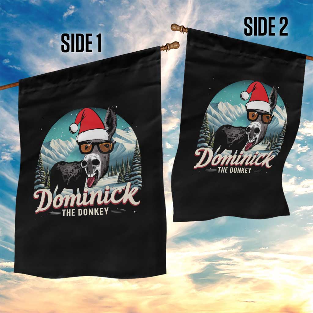 Christmas Italian Donkey Garden Flag Funny Domick The Donkey Holiday Xmas TS11 Print Your Wear