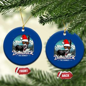 Christmas Italian Donkey Ceramic Ornament Funny Domick The Donkey Holiday Xmas TS11 1pc Blue Print Your Wear
