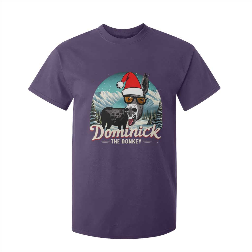 Christmas Italian Donkey T Shirt For Kid Funny Domick The Donkey Holiday Xmas TS11 Purple Print Your Wear