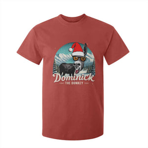 Christmas Italian Donkey T Shirt For Kid Funny Domick The Donkey Holiday Xmas TS11 Red Print Your Wear