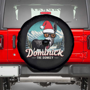 Christmas Italian Donkey Spare Tire Cover Funny Domick The Donkey Holiday Xmas TS11 Black Print Your Wear
