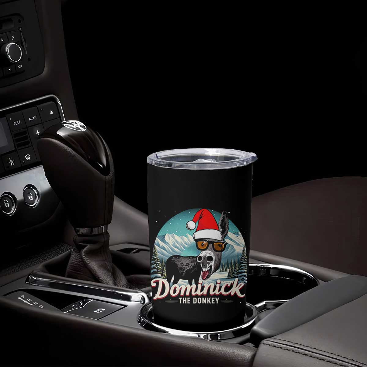 Christmas Italian Donkey Tumbler Cup Funny Domick The Donkey Holiday Xmas TS11 Print Your Wear