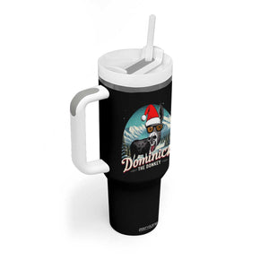 Christmas Italian Donkey Tumbler With Handle Funny Domick The Donkey Holiday Xmas TS11 Print Your Wear