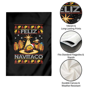Funny Tacos Christmas Nativity Scene Garden Flag Feliz Navitaco Mexican Food TS11 Print Your Wear