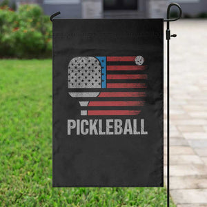 Pickleball Lover Vintage American Flag Garden Flag 4th of July TS11 Print Your Wear