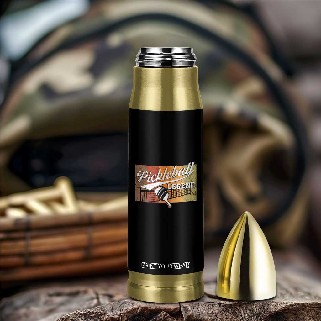 Funny Pickleball Legend Bullet Tumbler Pickleball Player Retro Sport Lover TS11 Print Your Wear
