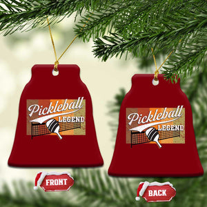 Funny Pickleball Legend Ceramic Ornament Pickleball Player Retro Sport Lover TS11 Print Your Wear