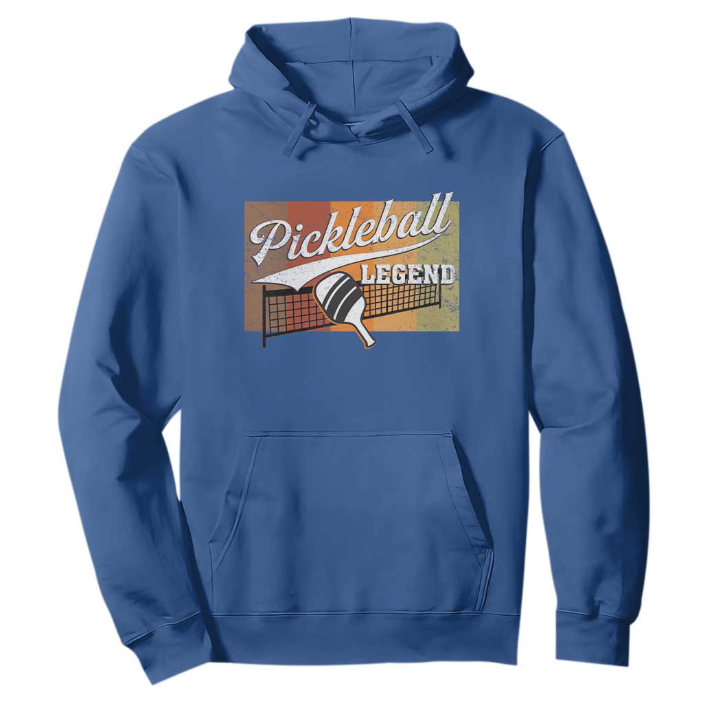Funny Pickleball Legend Hoodie Pickleball Player Retro Sport Lover TS11 Royal Blue Print Your Wear