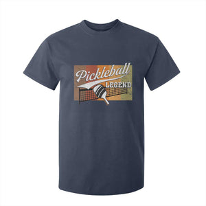 Funny Pickleball Legend T Shirt For Kid Pickleball Player Retro Sport Lover TS11 Navy Print Your Wear