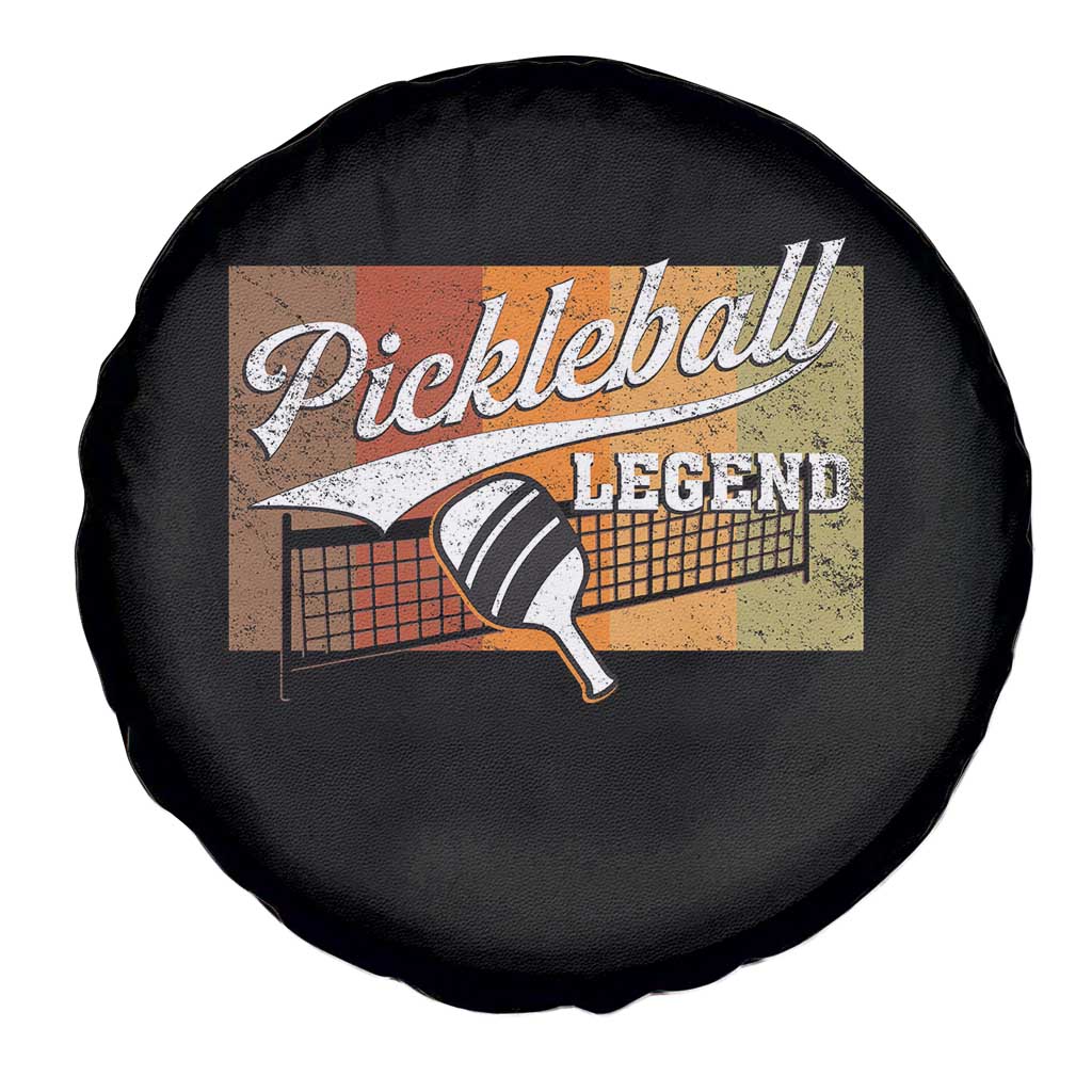 Funny Pickleball Legend Spare Tire Cover Pickleball Player Retro Sport Lover TS11 Print Your Wear