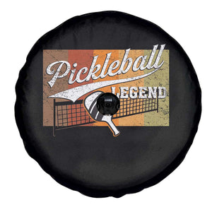 Funny Pickleball Legend Spare Tire Cover Pickleball Player Retro Sport Lover TS11 Print Your Wear