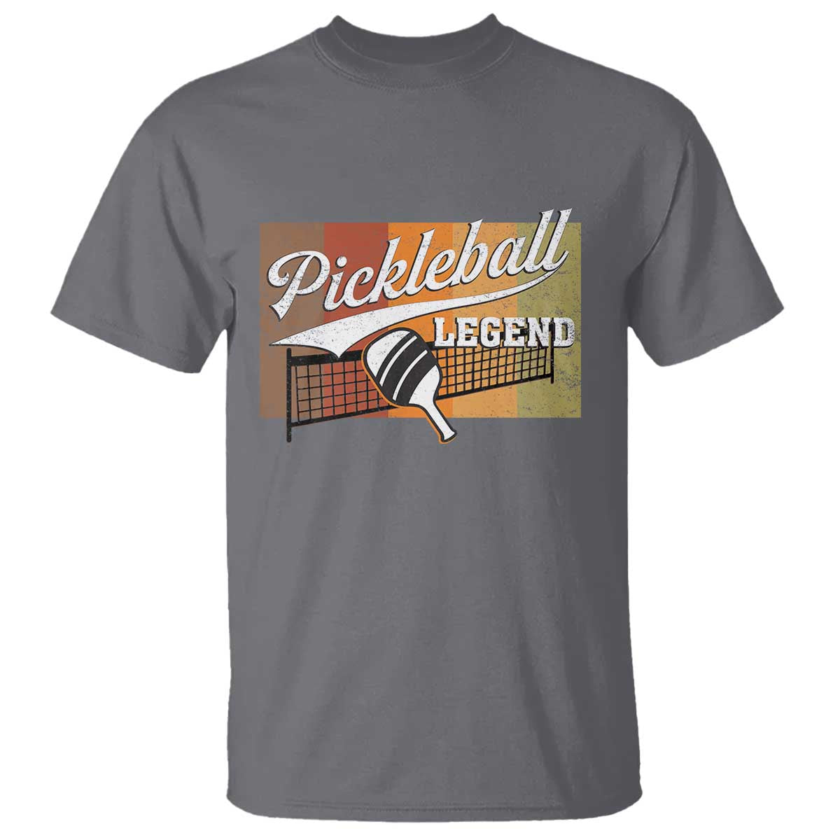 Funny Pickleball Legend T Shirt Pickleball Player Retro Sport Lover TS11 Charcoal Print Your Wear
