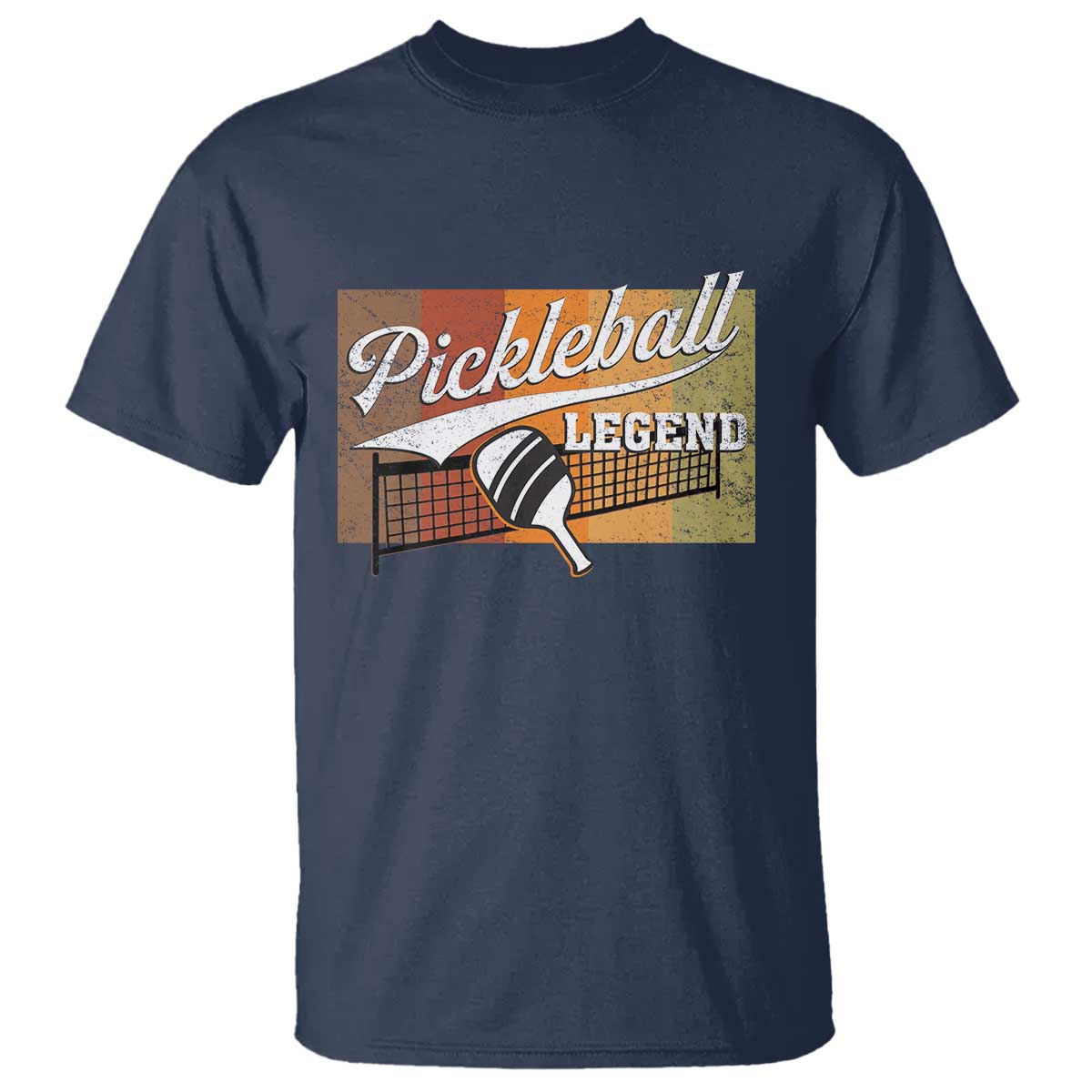 Funny Pickleball Legend T Shirt Pickleball Player Retro Sport Lover TS11 Navy Print Your Wear