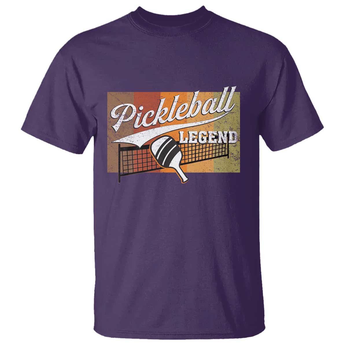 Funny Pickleball Legend T Shirt Pickleball Player Retro Sport Lover TS11 Purple Print Your Wear