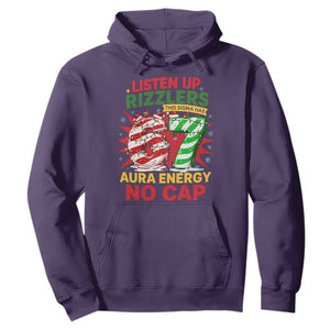 Funny Christmas 67 Meme Hoodie Listen Up Rizzlers This Sigma Has 67 Aura Energy No Cap TS11 Purple Print Your Wear