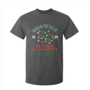 Funny Christmas Griswold Exterior Illumination T Shirt For Kid Ask For Sparky Xmas Movie TS11 Dark Heather Print Your Wear