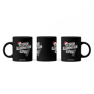 Funny Christmas Exterior Illumination Expert Coffee Mug Xmas Lights Decorator TS11 Print Your Wear