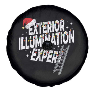 Funny Christmas Exterior Illumination Expert Spare Tire Cover Xmas Lights Decorator TS11 Print Your Wear