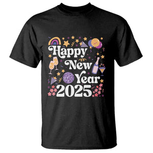 Happy New Year 2025 T Shirt Cute New Year's Eve Party TS11 Black Print Your Wear