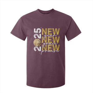 New Year New Grace New Praise 2025 T Shirt For Kid TS11 Maroon Print Your Wear