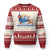 Funny Happy Hanukkah Dachshund Wiener Dog Menorah Ugly Christmas Sweater TS11 Red Print Your Wear