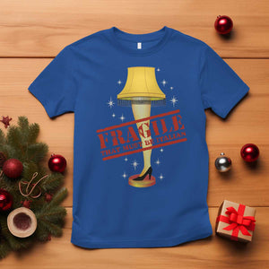 Funny Fragile That Must Be Italian Christmas Movie T Shirt TS11 Royal Blue Print Your Wear