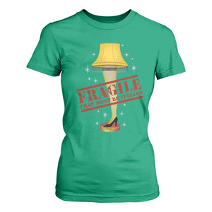 Funny Fragile That Must Be Italian Christmas Movie T Shirt For Women TS11 Irish Green Print Your Wear