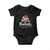 Funny Buon Natale Baby Onesie Italian Christmas Italy Pride Santa Hat TS11 Black Print Your Wear