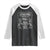 Funny Birthday Legends Were Born In 1965 Raglan Shirt Vintage BDay Father's Day TS11 Black White Print Your Wear