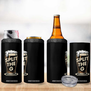 Funny Irish Beer Slit The G 4 in 1 Can Cooler Tumbler Stout Beer Drinking Lover TS11 Print Your Wear