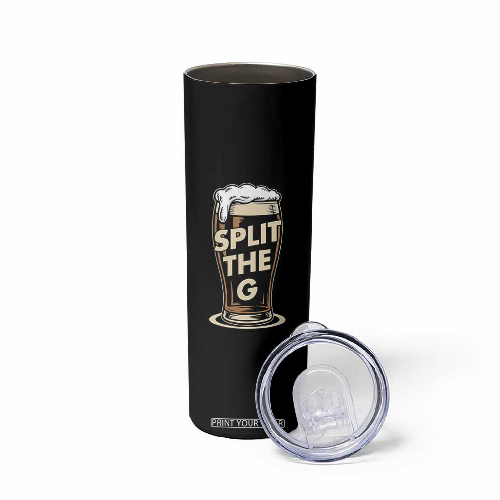 Funny Irish Beer Slit The G Skinny Tumbler Stout Beer Drinking Lover TS11 Print Your Wear