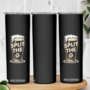 Funny Irish Beer Slit The G Skinny Tumbler Stout Beer Drinking Lover TS11 Print Your Wear