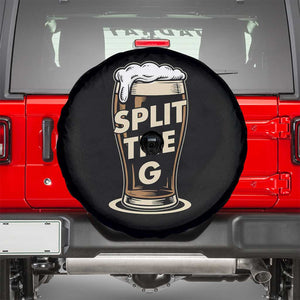 Funny Irish Beer Slit The G Spare Tire Cover Stout Beer Drinking Lover TS11 Black Print Your Wear