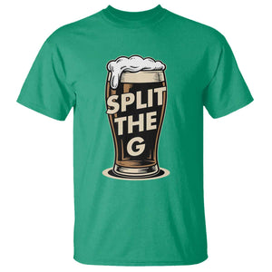 Funny Irish Beer Slit The G T Shirt Stout Beer Drinking Lover TS11 Irish Green Print Your Wear