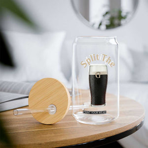 Funny Irish Beer Split The G Glass Can St Patricks Day Stout Beer Drinking Day TS11 Print Your Wear